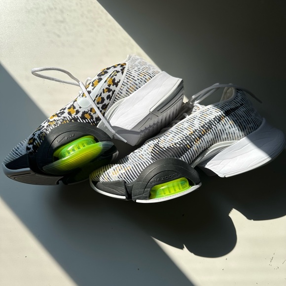 Nike zoom Superrep 6.5 HIIT Sneakers HTF leopard print - Picture 12 of 13